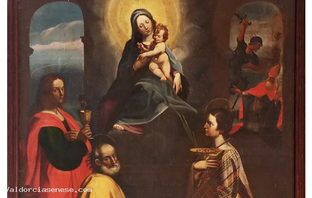 Madonna col Bambini circondata dai santi