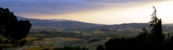 Tramonto sulla Valdorcia