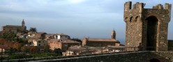 I tetti di Montalcino dalla rocca
