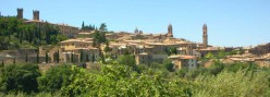 Il paese all'arrivo da sud est