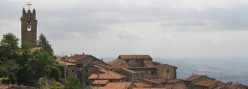 Il centro storico visto dal parco sovrastante