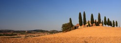Tipico casolare in Valdorcia