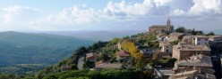 Vista aerea del paese da nord
